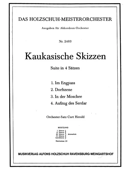 Kaukasische Skizzen